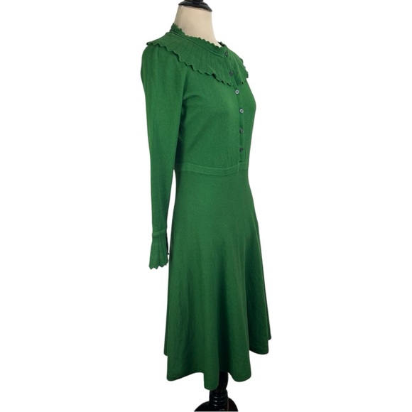 Boden Green Midi Dress - Picture 5 of 16